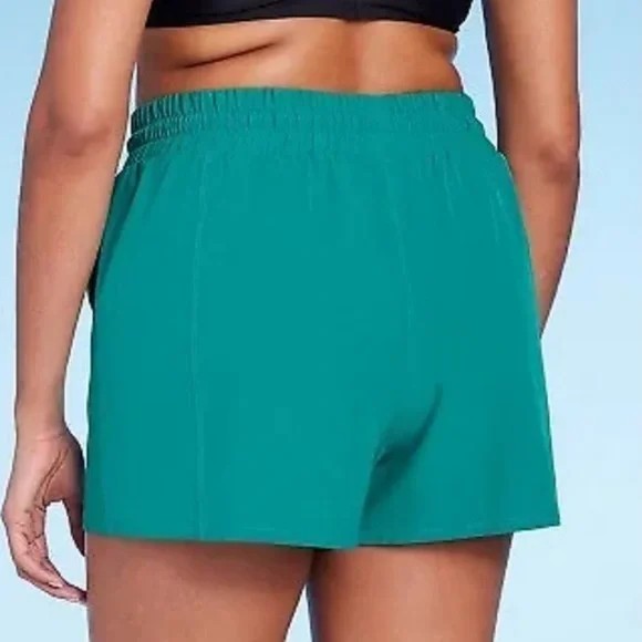 Kona Sol Green Swim Shorts L - Picture 2 of 8